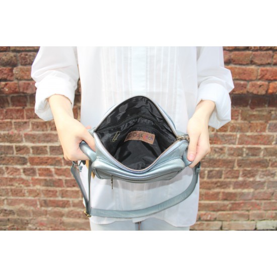 Silver Bum Bag Fanny Bag